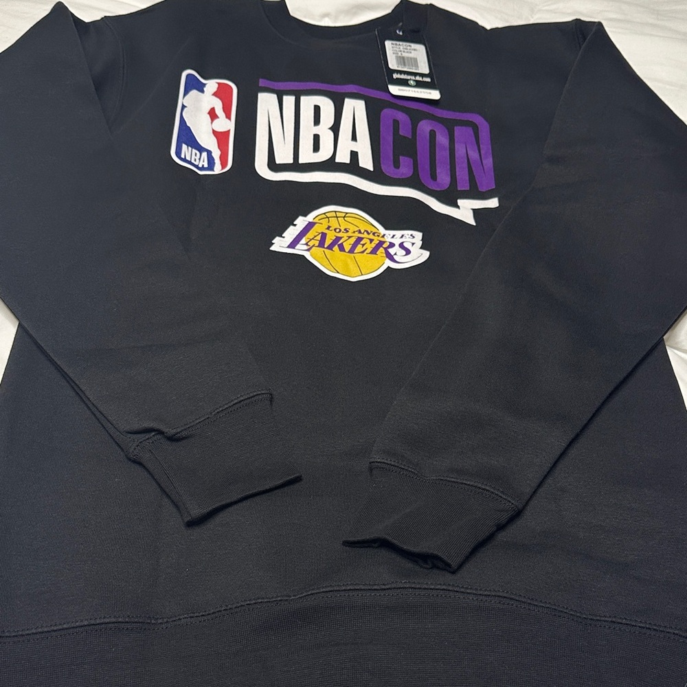NBA Black and Purple Crewneck Sweater